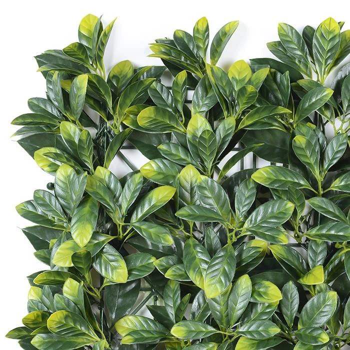 Artificial Plant Wall Hanging Panels Indoor Outdoor Osmanthus Leaves