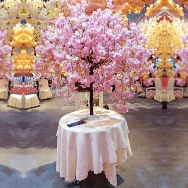 Inni Centerpiece Silk Cherry Blossom Tree